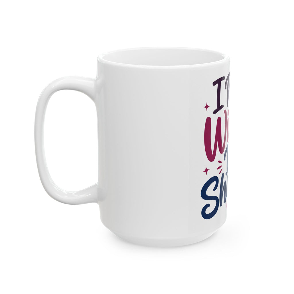 I Run On Wine & Dry Shampoo Funny Mom Mug | Stay At Home Mom Gift | Mom Humor Coffee Cup